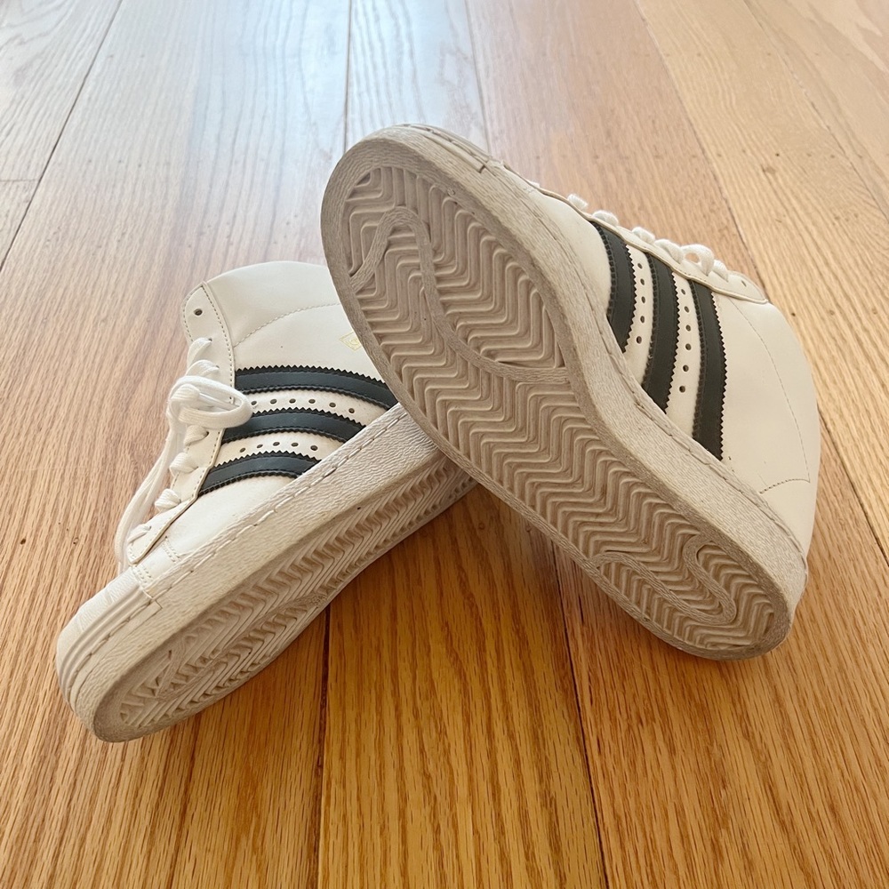 Adidas Shell Toe High Tops - Picture 3 of 4